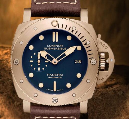 Panerai replica watches with blue dials are excellent.