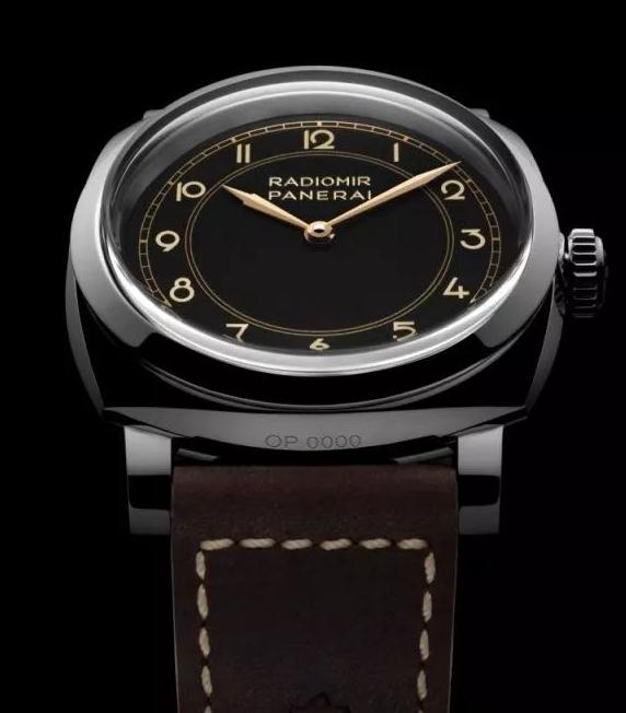Panerai replica watches with black dials are suitable for cool guys.