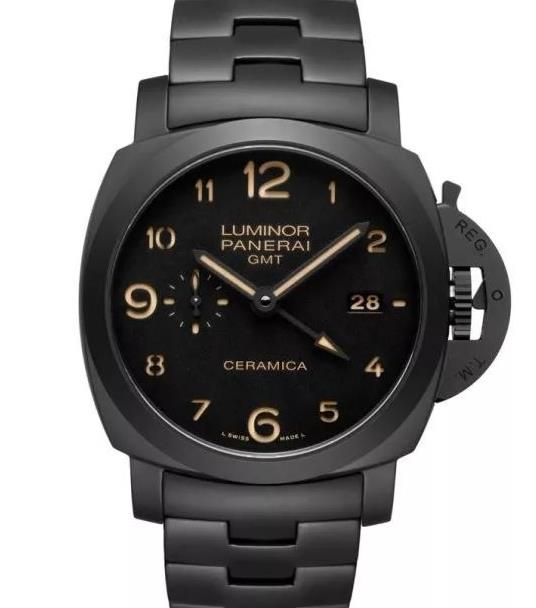 Panerai imitation watches with black dials are exquisite.