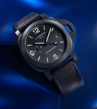 The black Panerai Luminor replica is good choice for men.